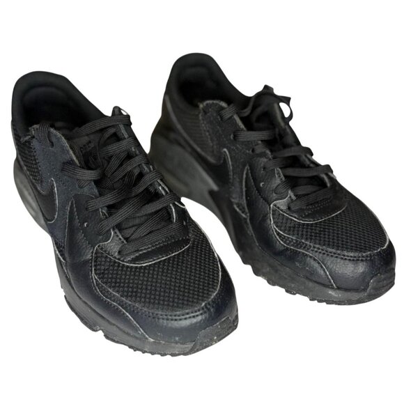 Nike Shoes - Nike Air Max Excess Womens Mens Black Grey Mesh Lace-Up Cushion Sneakers Size 7